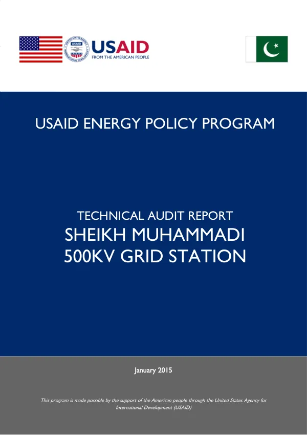 Technical Audit of Sheikh Muhammadi 500kV Grid Station