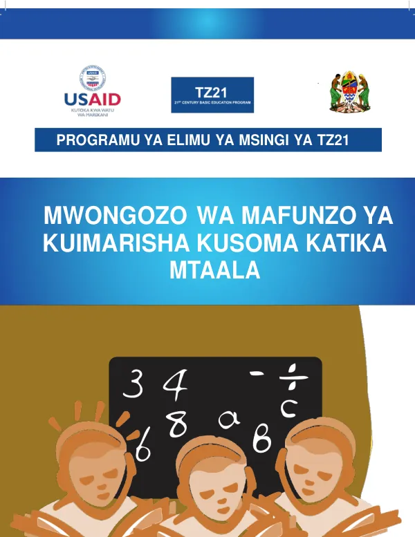 Mafunzo ya Kuimarisha Usomaji katika Mtaala