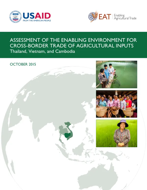 Assessment of the Enabling Environment for Cross-Border Trade of Agricultural Inputs