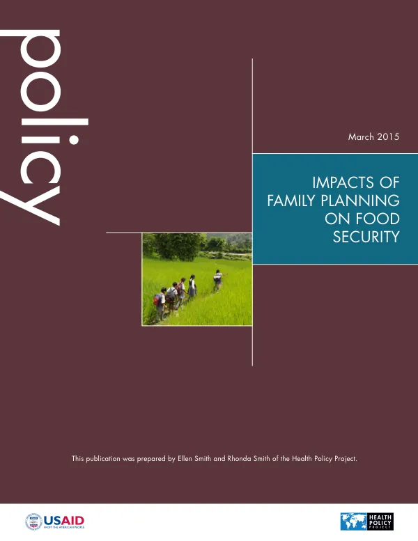 Impacts of Family Planning on Food Security