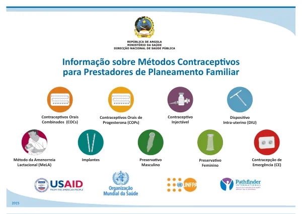 Informação sobre Métodos Contraceptivos para Prestadores de Planeamento Familiar