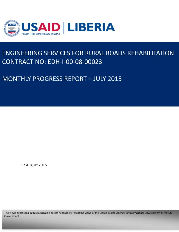 ES3R Monthly Report – July 2015