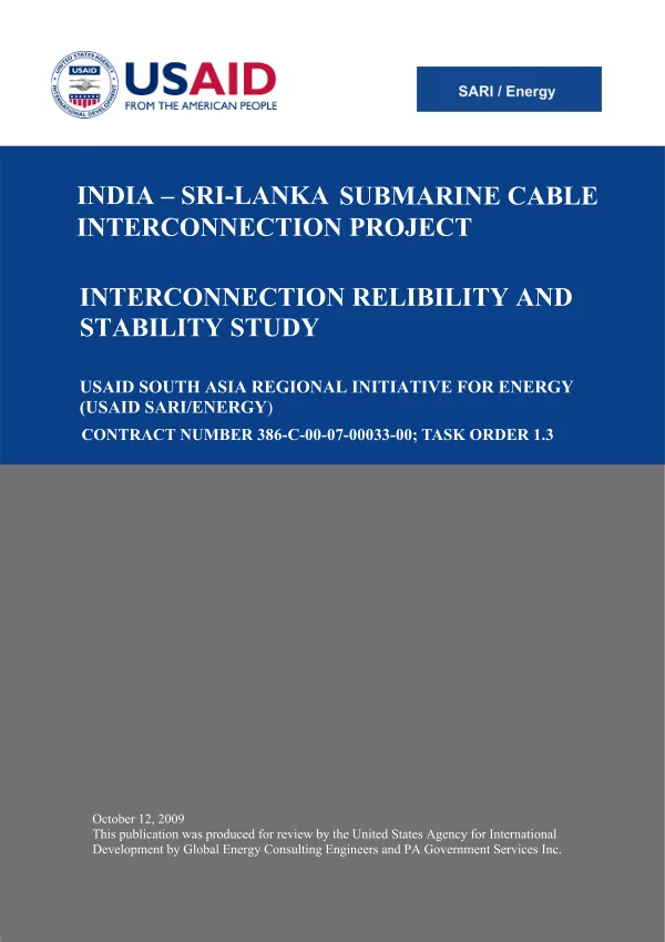 India"s Electricity Act, 2003 : implications for regional electricity trade -- volume II