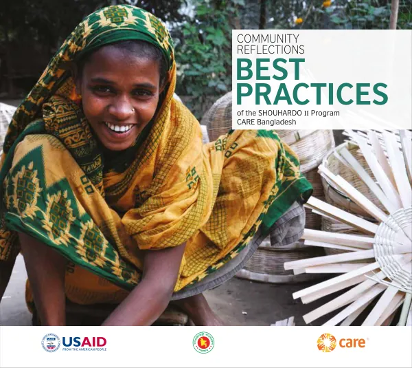 Community Reflections: BEST PRACTICES of the SHOUHARDO II Program