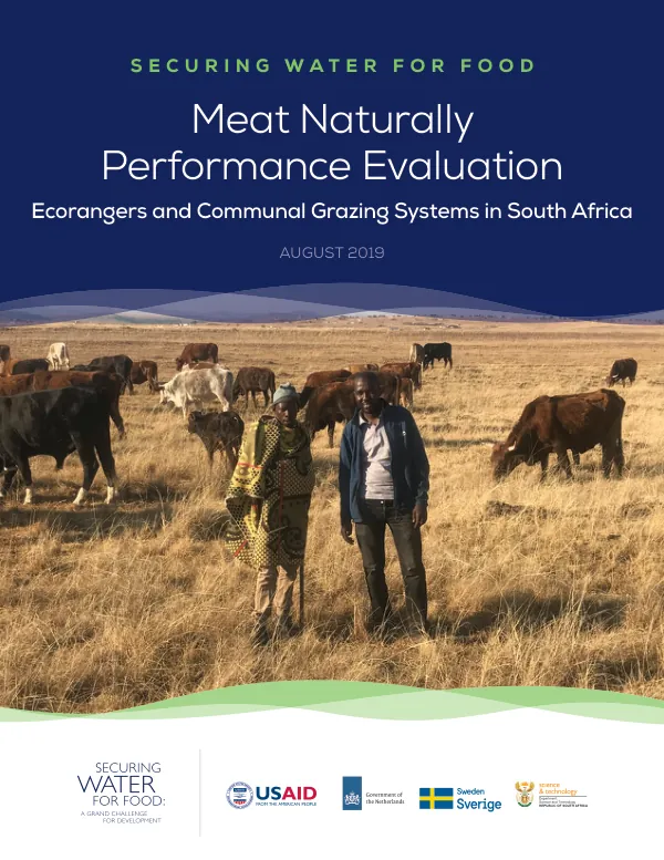 Meat Naturally performance evaluation : ecorangers and communal grazing systems in South Africa