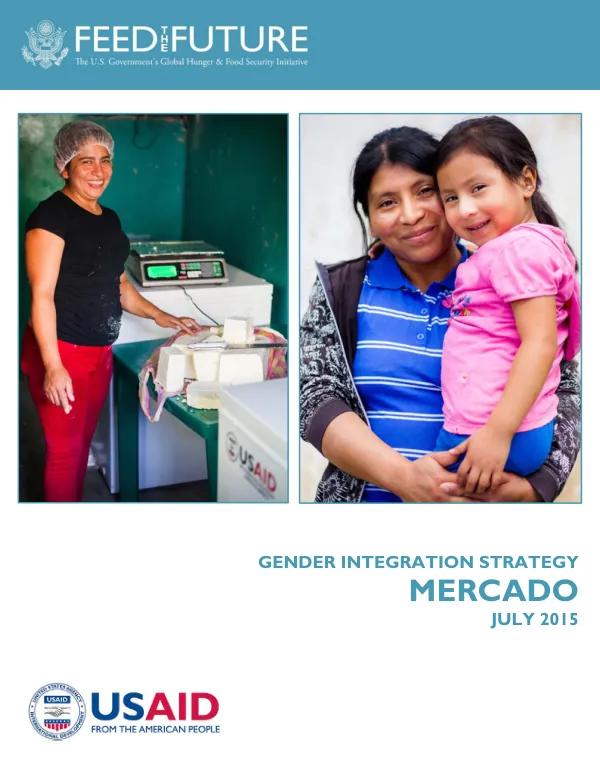 Feed the Future MERCADO Gender Integration Strategy