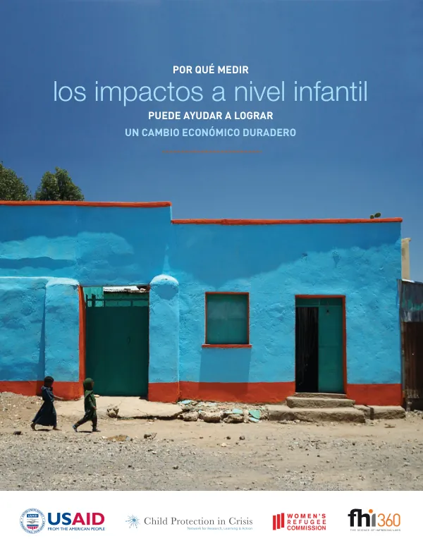 Por qué medir los impactos a nivel infantil puede ayudar a lograr un cambio económico duradero