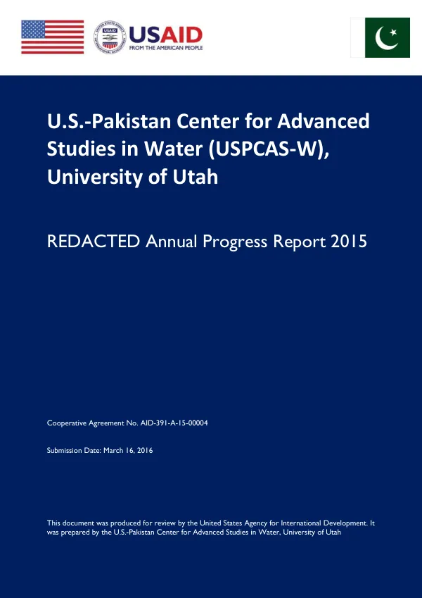 Annual Progress Report 2015
