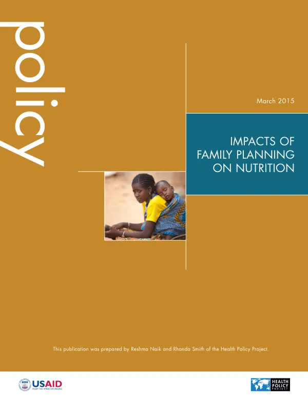 Impacts of Family Planning on Nutrition