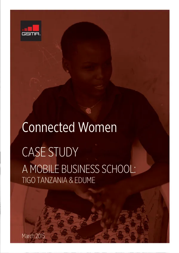 A Mobile Business School: TIGO TANZANIA & EDUME