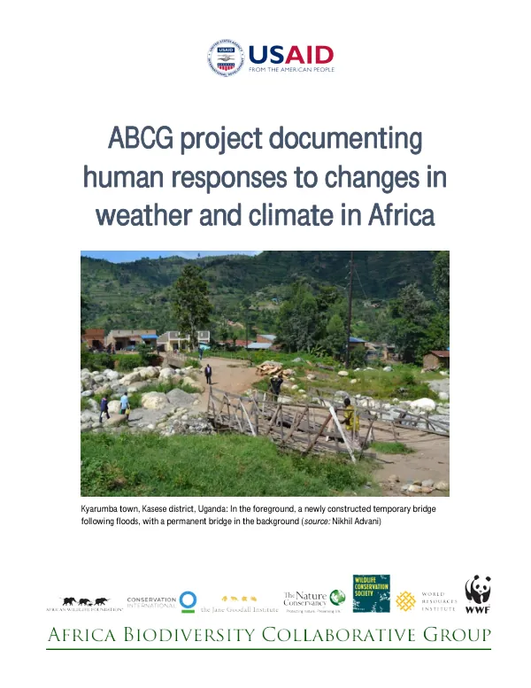 Human Responses to Changes in Weather and Climate in Africa: Kyarumba Town, Kasese District, Uganda