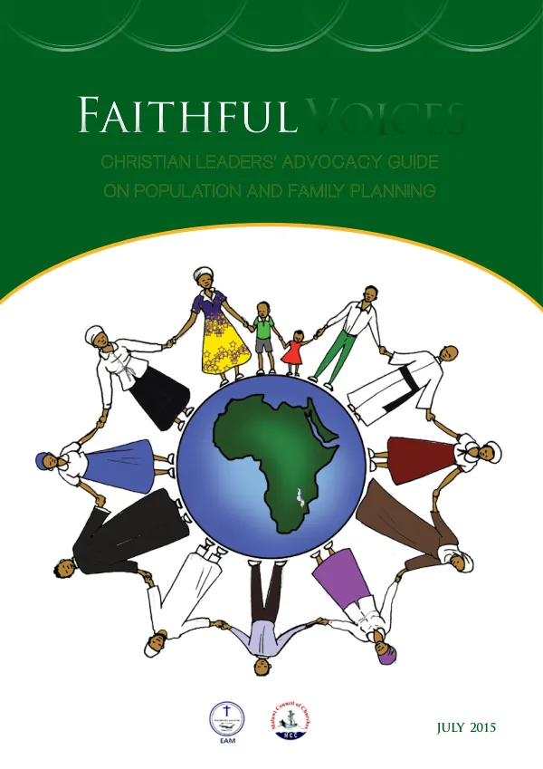 Faithful Voices: Christian Leaders' Advocacy Guide on Population and Family Planning