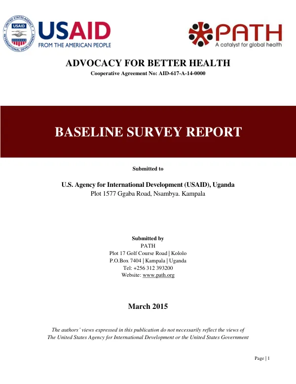 National-Level Diagnostic Landscapes: Advocacy for Better Health
