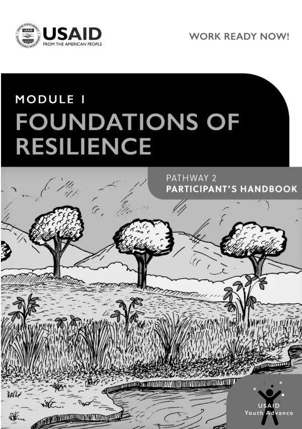 Module 1: Foundations of Resilience for USAID Youth Advance in Liberia