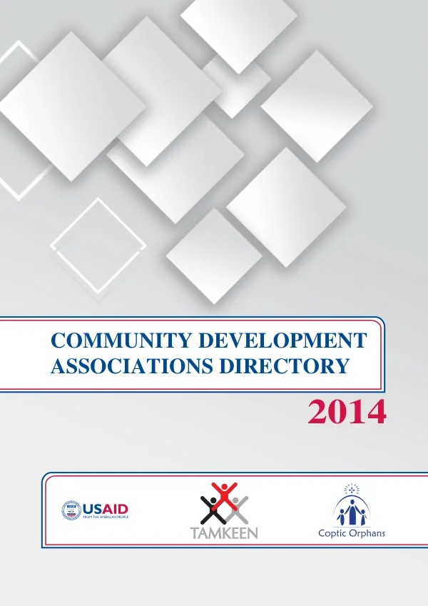 Community Development Associations Directory