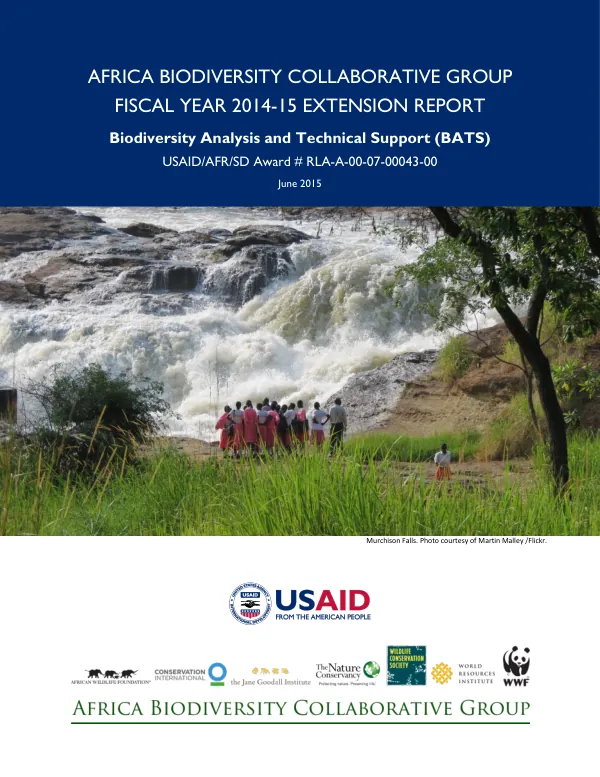 ABCG FY2014 Annual Report for USAID