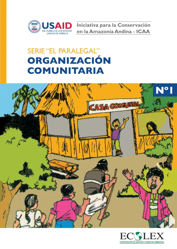 Serie EL PARALEGAL No 1 Organización Comunitaria