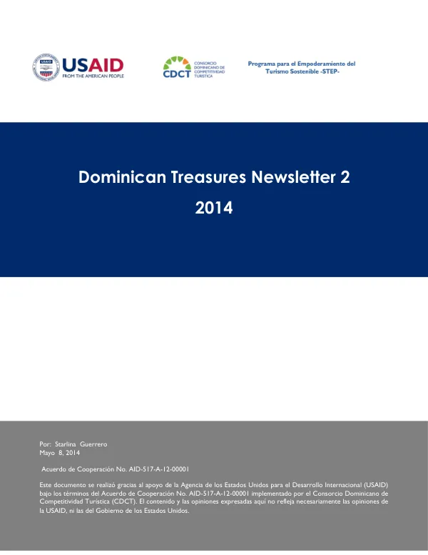 Dominican Treasures Newsletter 2