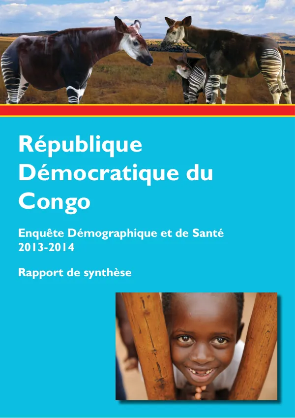 Democratic Republic of Congo DHS 2013-2014 - Key Findings