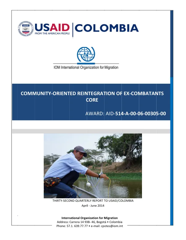 Community-Oriented Reintegration of Ex-Combatants - CORE