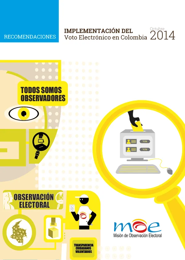 IMPLEMENTACIÓN DEL Voto Electrónico en Colombia 2014