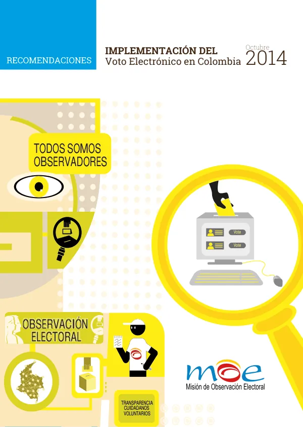 IMPLEMENTACIÓN DEL Voto Electrónico en Colombia 2014