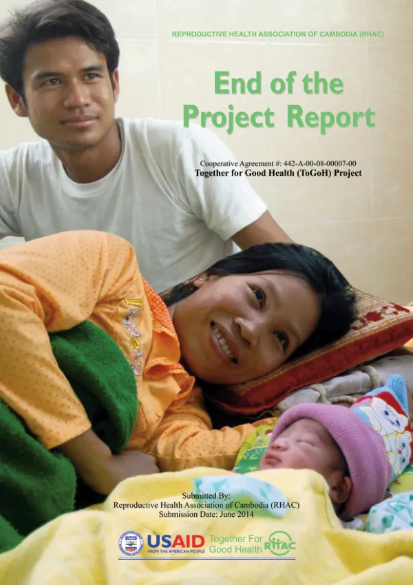 USAID-ToGoH End of the Project Report June 2014