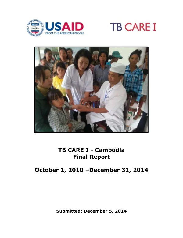 TB CARE I - Cambodia Final Report