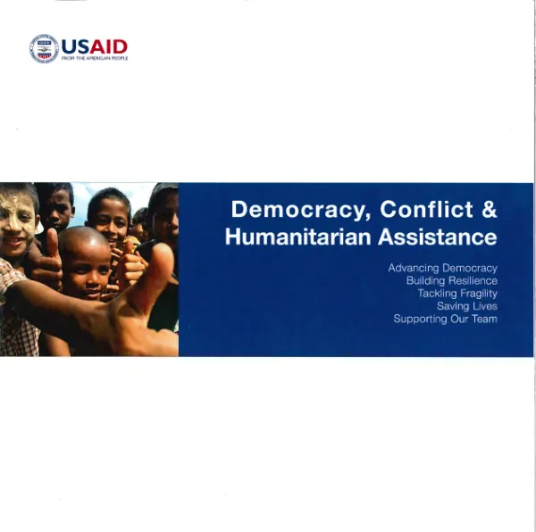 USAID Bureau for Democracy, Conflict, and Humanitarian Assistance Annual Report 2014