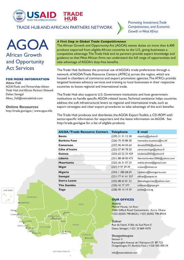 Trade Hub and African Partners Network