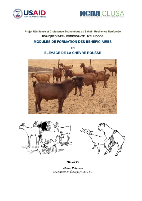 Projet Résilience et Croissance Économique au Sahel - Résilience Renforcée