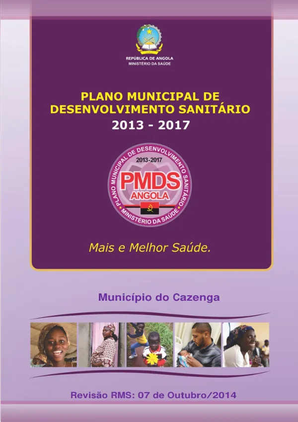 Plano Municipal de Desenvolvimento da Saúde (PMDS) do Município do Cazenga