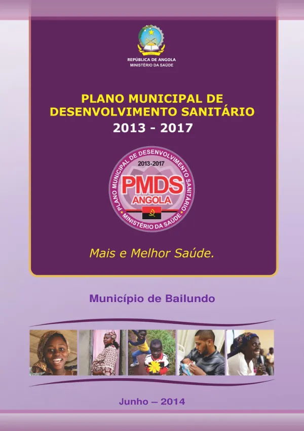 Plano Municipal de Desenvolvimento Sanitário (PMDS) do Município de Bailundo, Huambo
