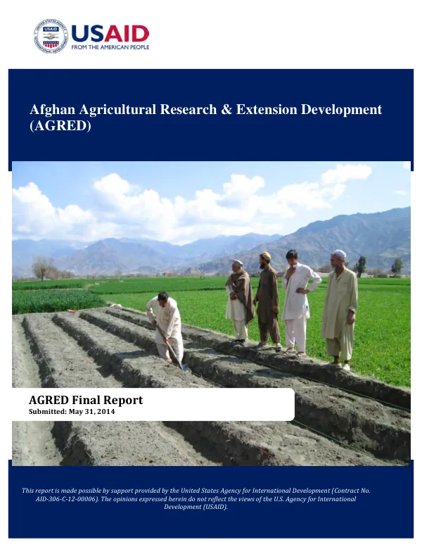 AGRED Final Report