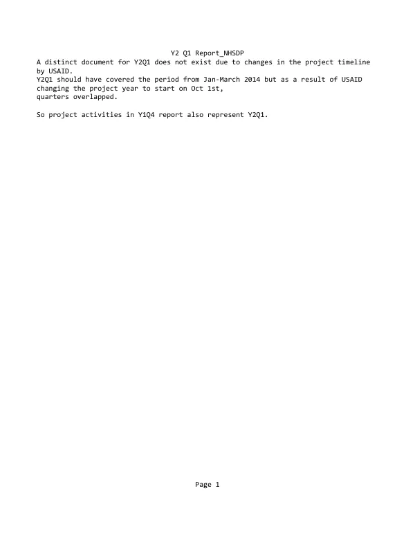 Y2 Q1 Report_NHSDP