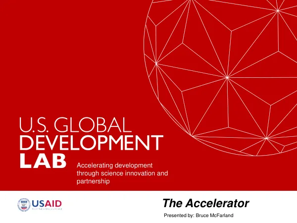 The Development Innovation Accelerator