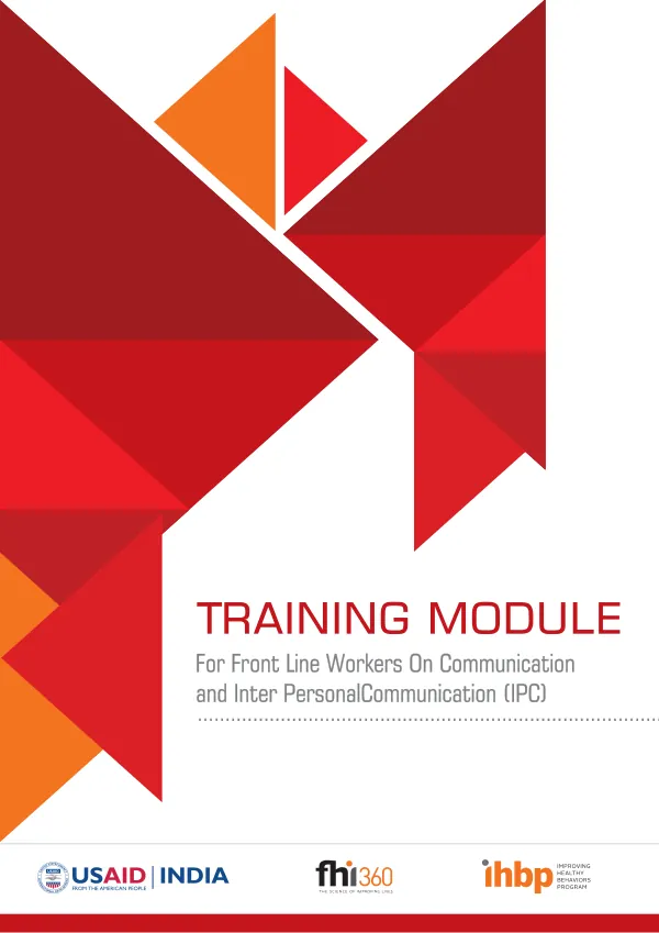Training Module for Front Line Workers on Interpersonal Communication