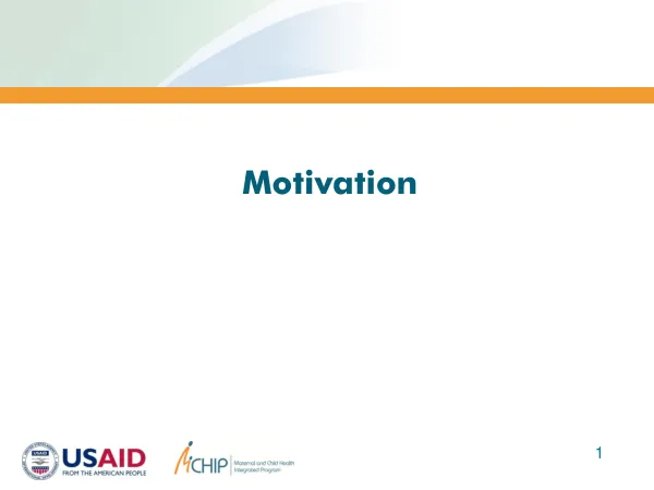 Staff Motivation: A Key to Success