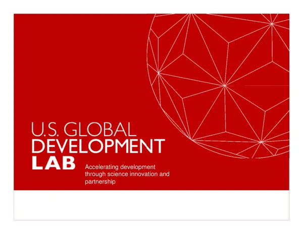 Accelerating Development through Science Innovation and Partnership