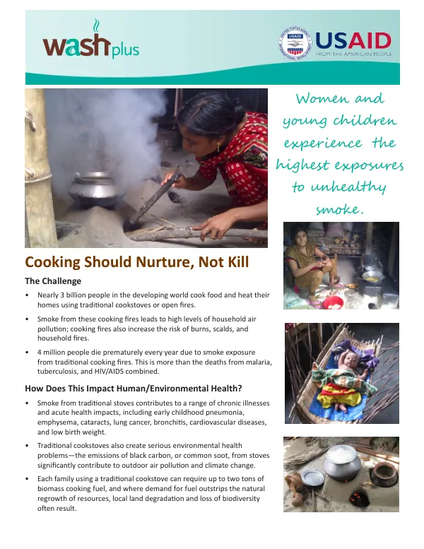 Cooking Should Nurture, Not Kill: The Challenge of Traditional Cookstoves