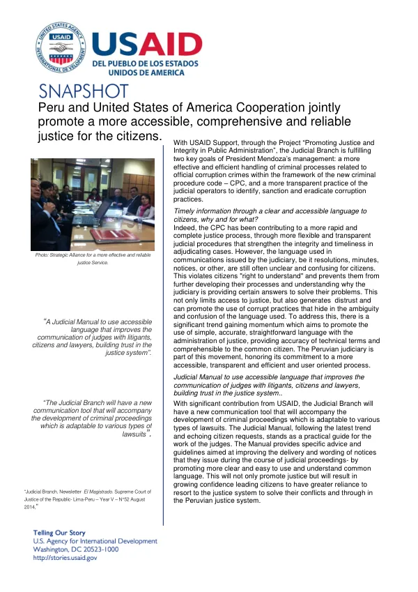 Promoting Justice and Integrity in Public Administration