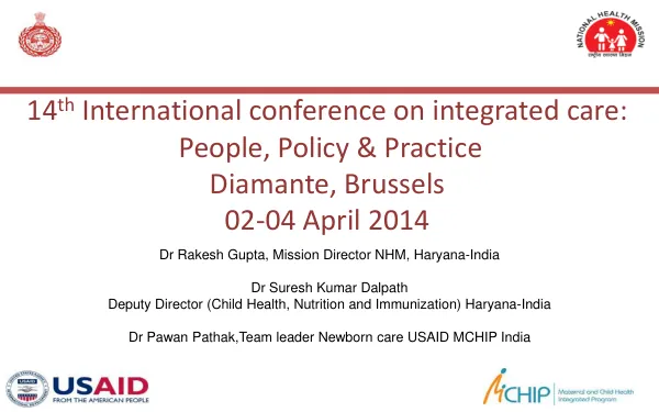 Regular Appraisal of Program Implementation in Districts (RAPID): A Supportive Supervision Approach to Improve Essential Newborn Care in Haryana-India