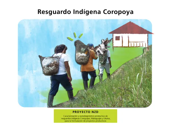 Caracterización y autodiagnóstico productivo de resguardos indígenas Coreguajes, Makaguajes y Uitotos, para la formulación de proyectos productivos