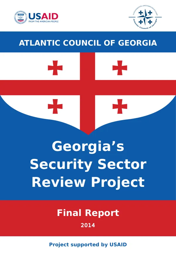 Georgia’s Security Sector Review Project Final Report