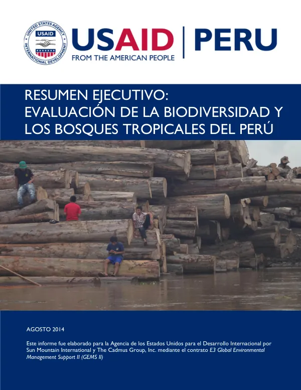 Evaluación de la Biodiversidad y Bosques Tropicales del Perú