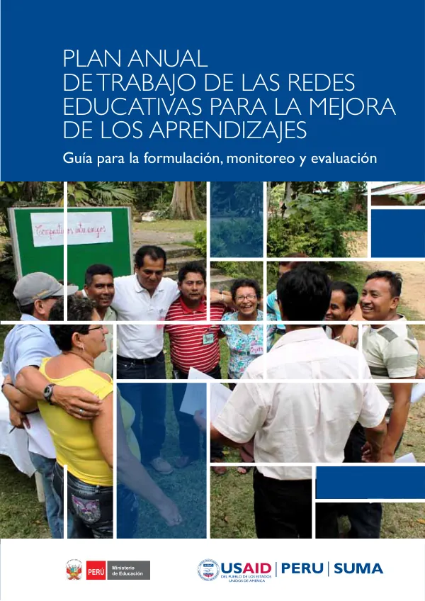 Plan Anual de Trabajo de las Redes Educativas para la Mejora de los Aprendizajes