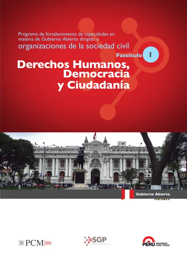 Programa de fortalecimiento de capacidades en materia de Gobierno Abierto dirigido a organizaciones de la sociedad civil