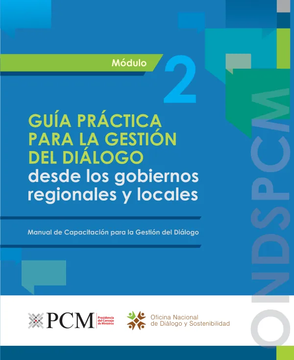 Manual de Capacitación para la Gestión del Diálogo