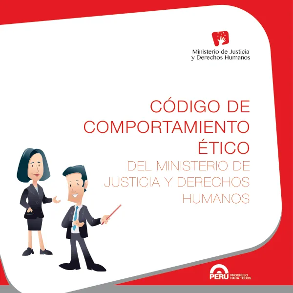Código de Comportamiento Ético del Ministerio de Justicia y Derechos Humanos