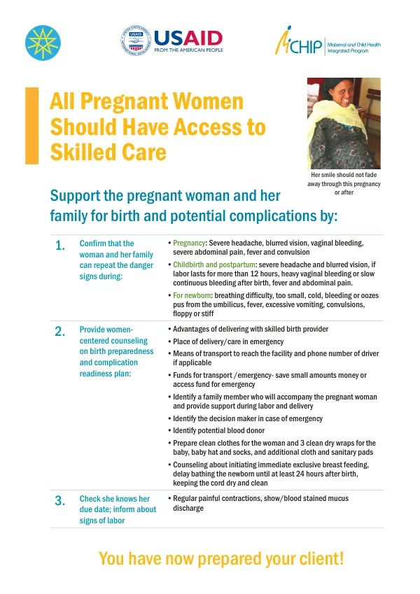 All Pregnant Women Should Have Access to Skilled Care